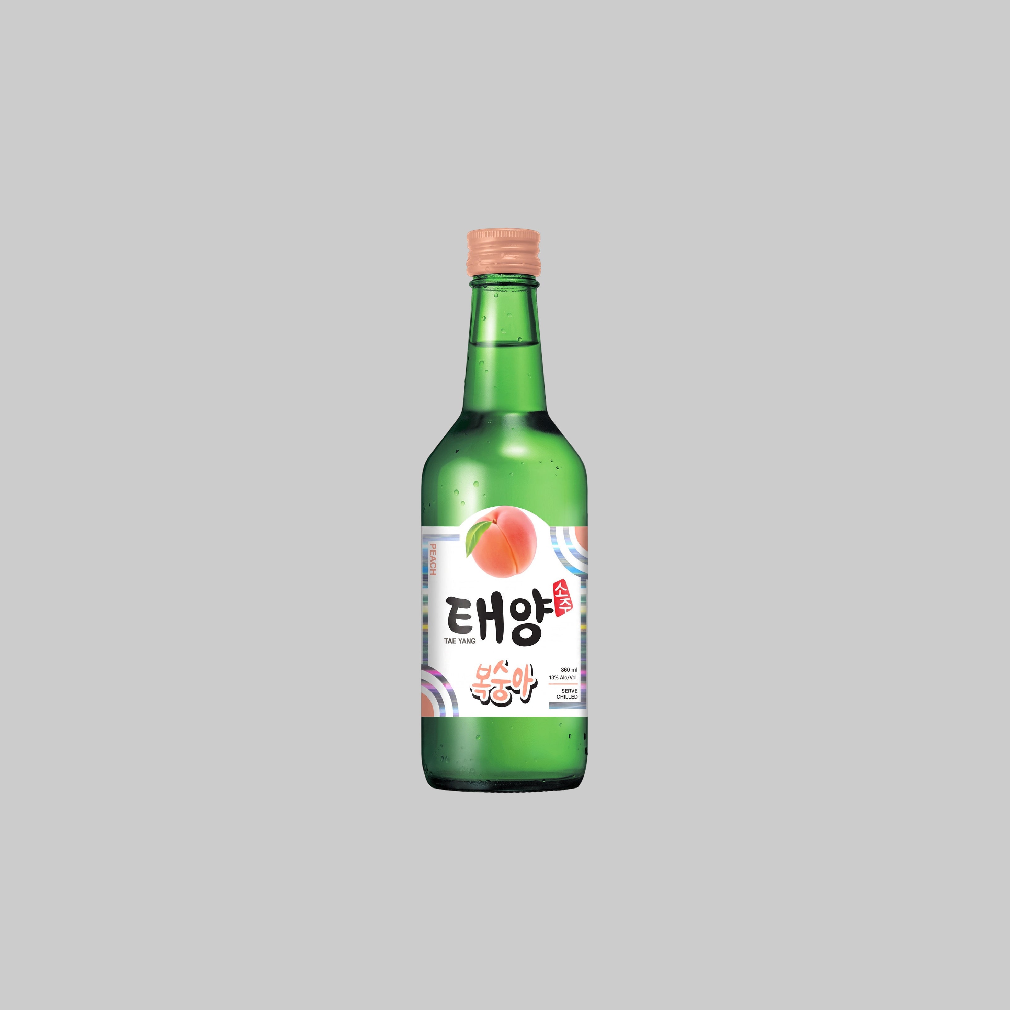 Tae Yang Soju Peach 360ml 12.0% | TIME2DRINK